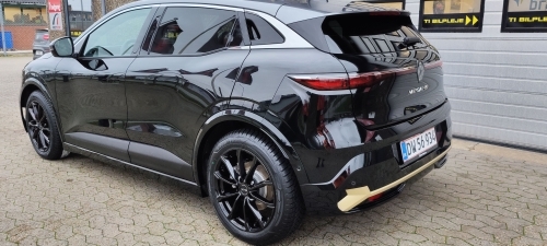 Keramisk coating af Renault elbil med beskyttelse mod snavs og salt